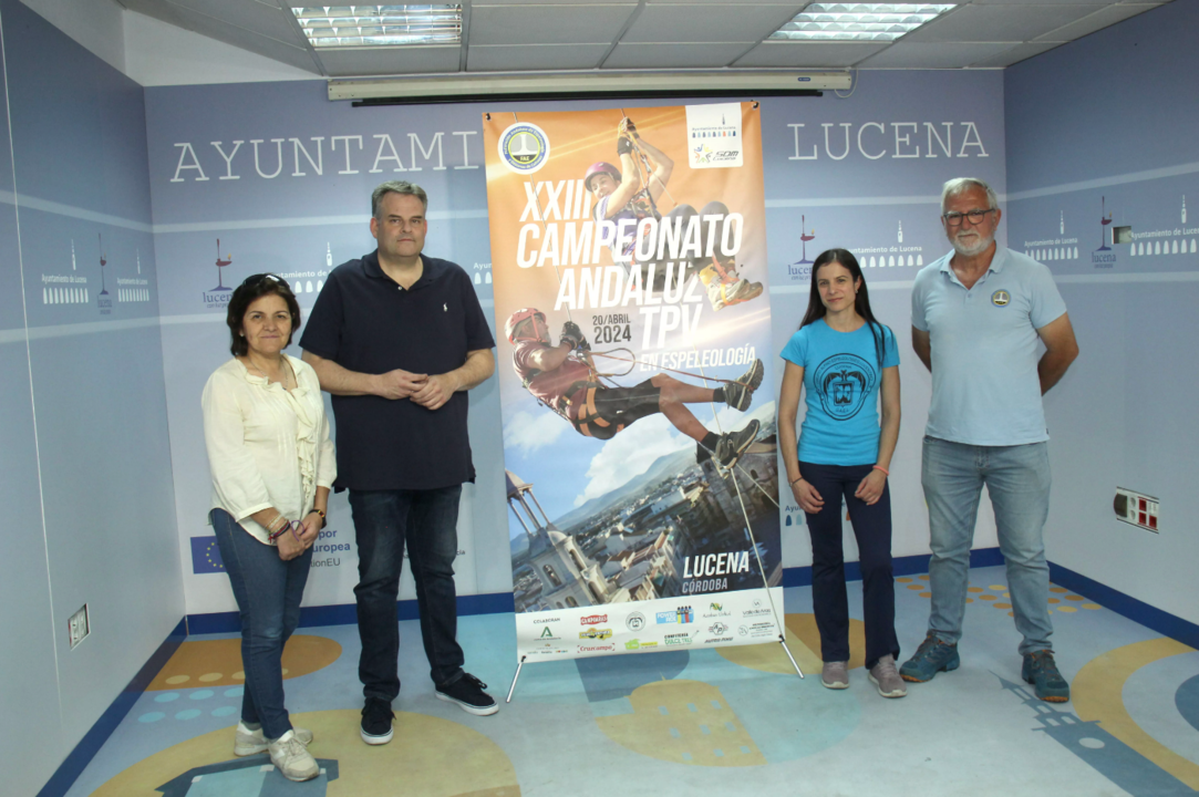 Presentación del campeonato en el ayuntamiento de Lucena