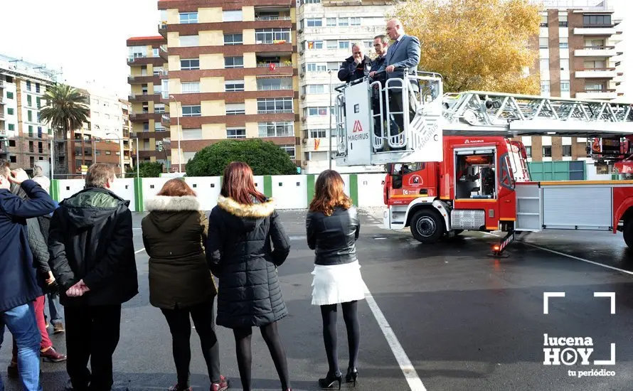 nuevos vehiculos bomberos lucena