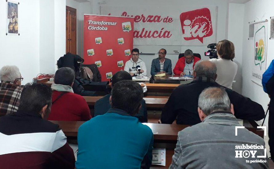 Presentación de la nueva Asamblea Local de IUCA en Iznájar