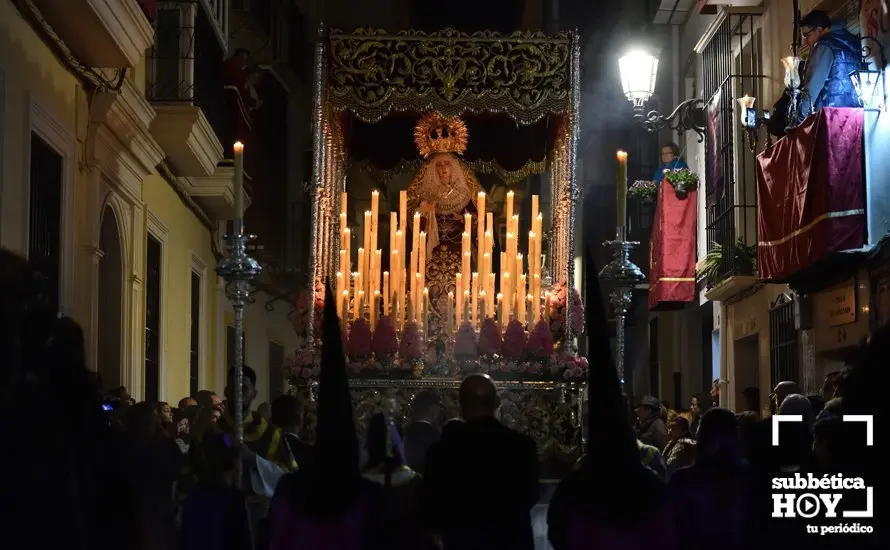 Lunes Santo en Cabra. Rosario