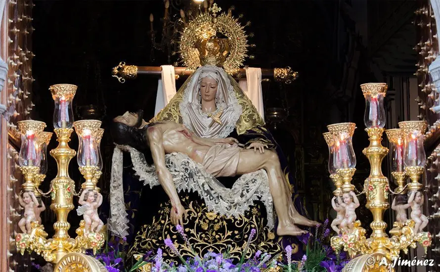 Viernes Santo en Priego. Angustias2