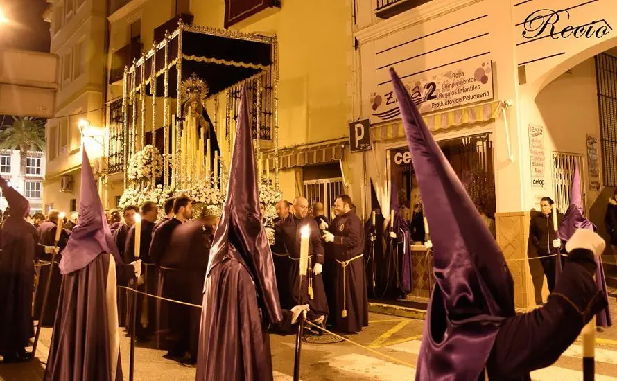 Viernes Santo en Do&ntilde;a Menc&iacute;a. Nazareno