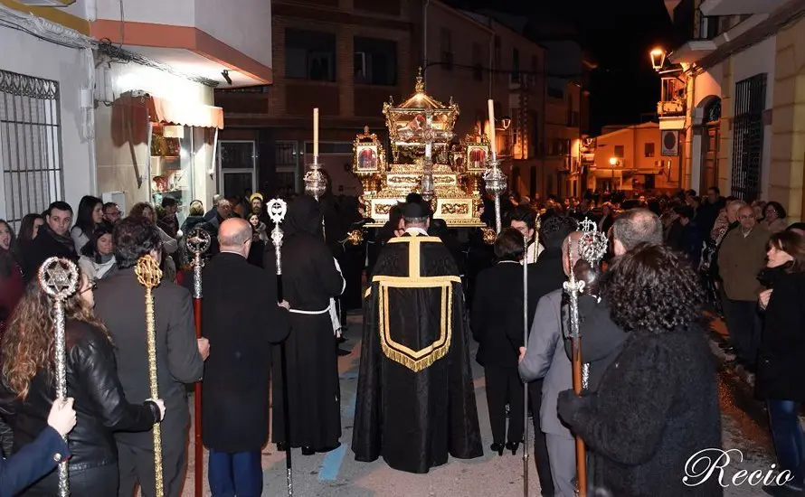 Viernes Santo en Do&ntilde;a Menc&iacute;a. Sepulcro 2