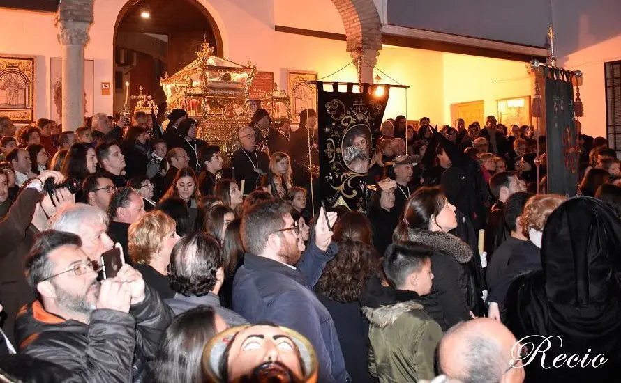 Viernes Santo en Do&ntilde;a Menc&iacute;a. Sepulcro