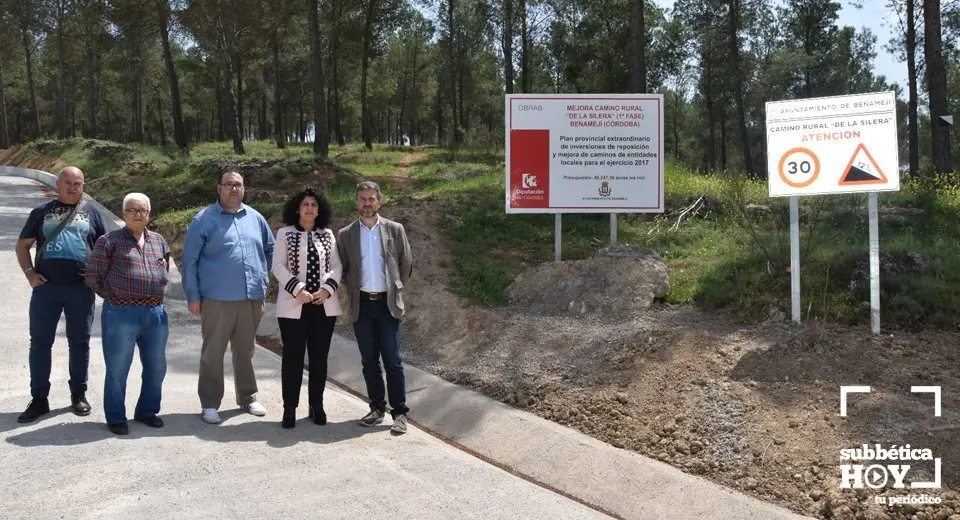 Finalizan las obras del camino rural de La Silera