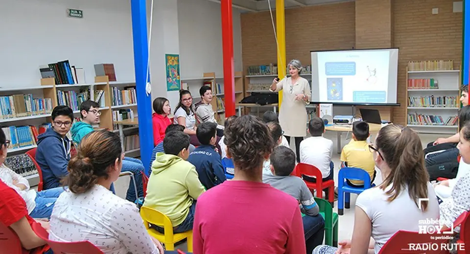 Rocío Antón ha sido la encargada de impartir estos talleres