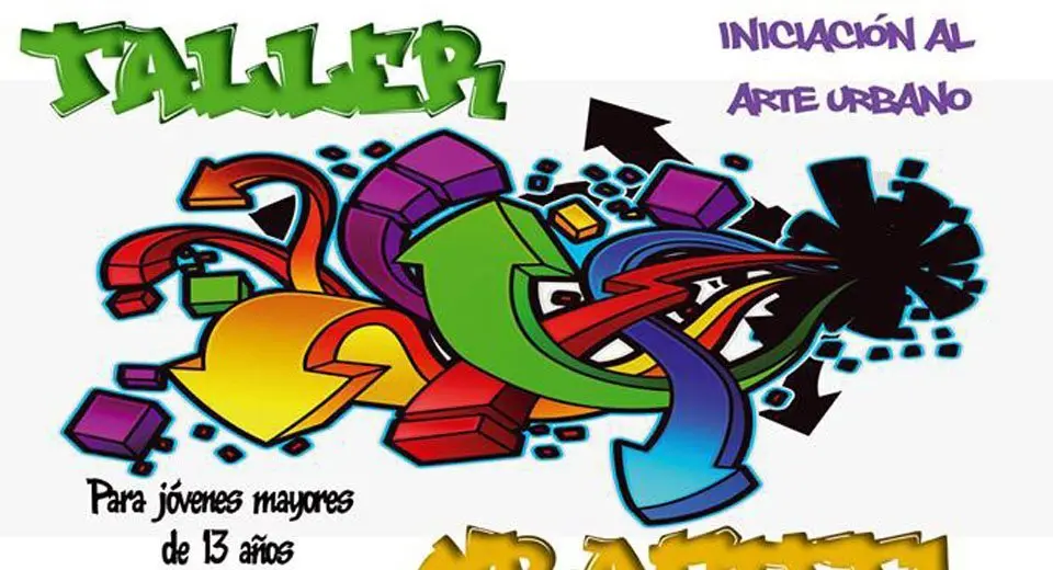 Taller de iniciación al arte urbano en Iznájar