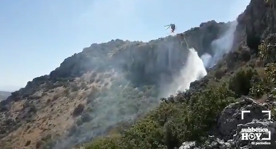 helicoptero luque incendio