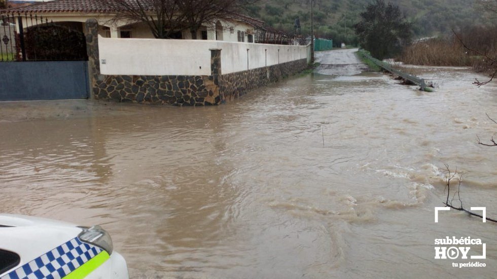 Inundaciones ayer en Zagrilla