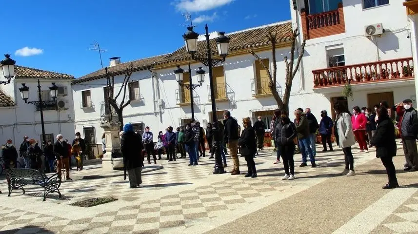 Concentración Sanidad Las Lagunillas Priego