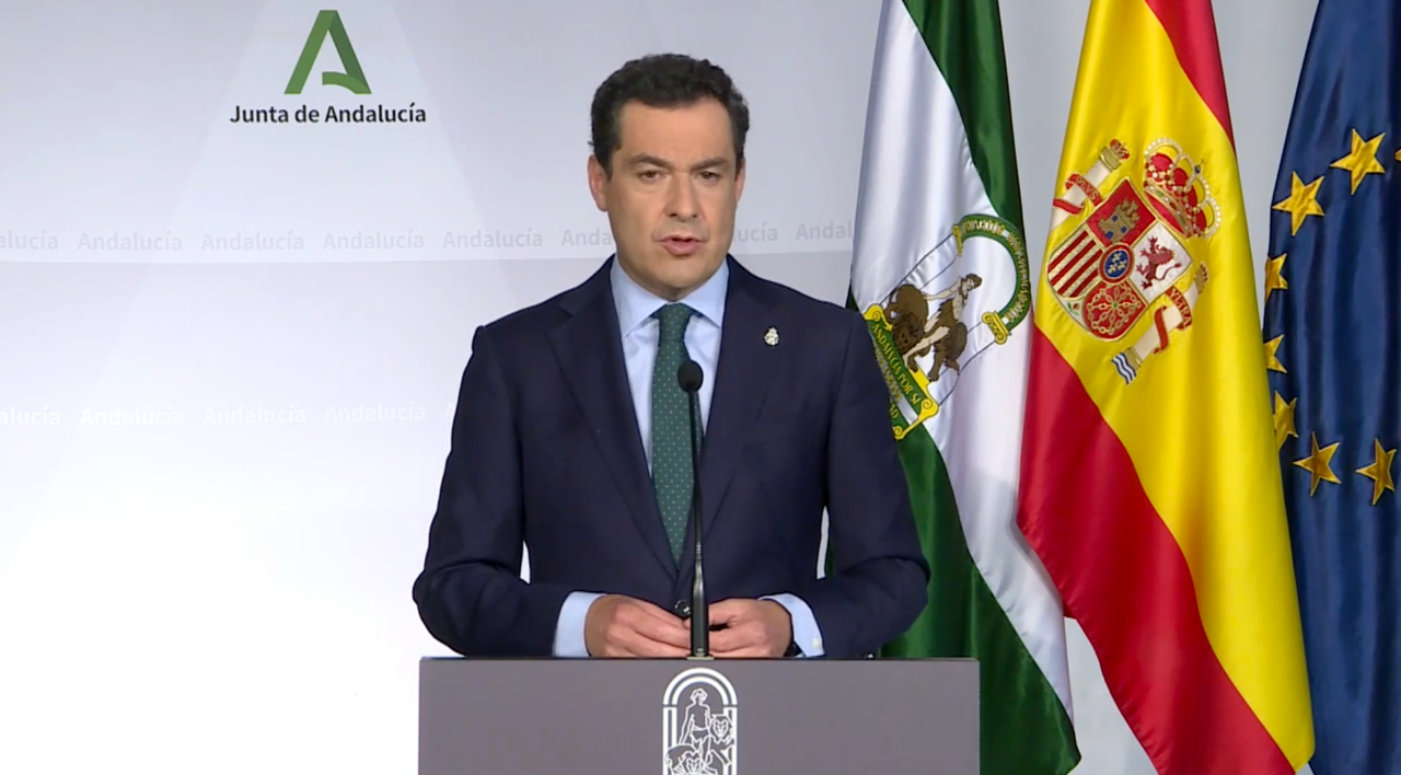  Juanma Moreno, presidente de la Junta de Andalucía 