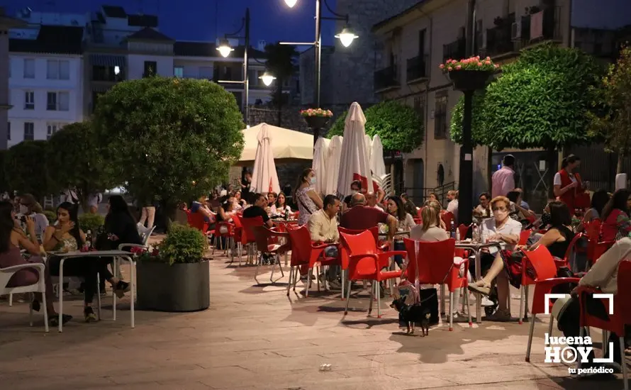 Coronavirus ambiente terraza lucena