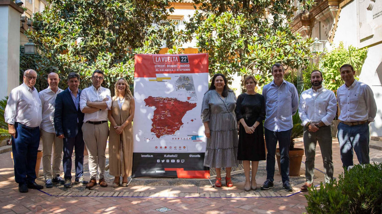 <p> Presentación de la Vuelta Ciclista a España 2022 a su paso por la provincia de Córdoba </p>