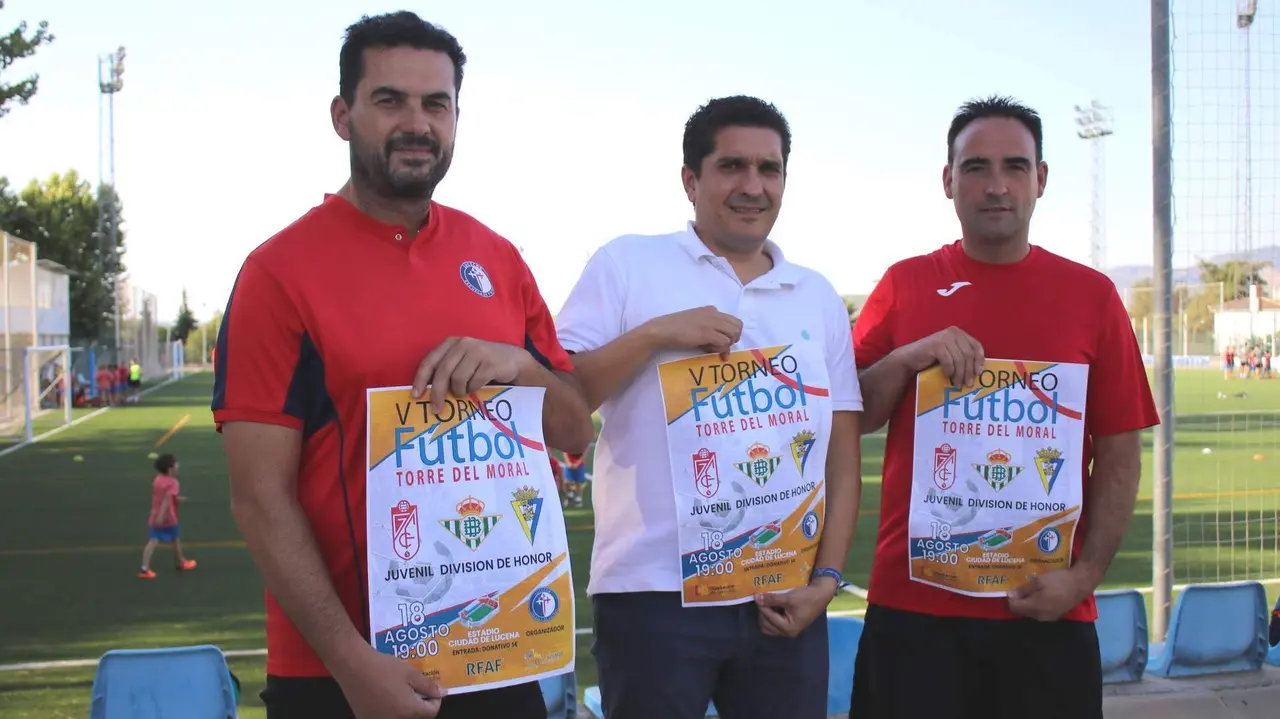 <p> Presentación del V Torneo Torre del Moral </p>