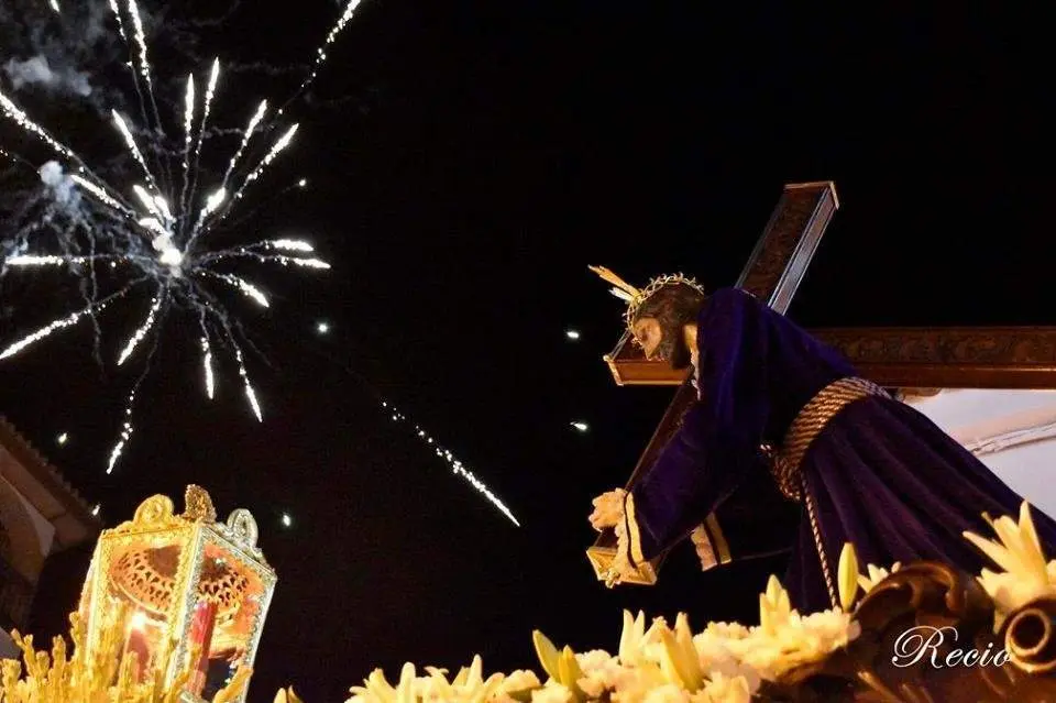 Procesión de Ntro. Padre Jesús Nazareno. Foto: José Antonio Recio Jiménez