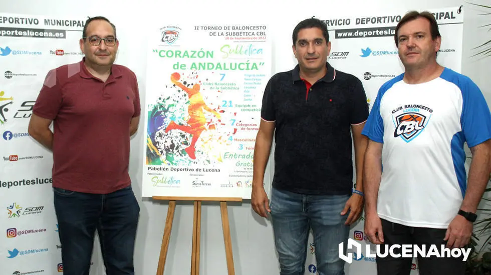 Presentación del II Torneo de Baloncesto Corazón de Andalucía