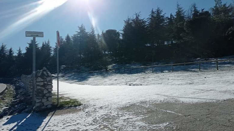 Nieve Sierra de Cabra (Meteocabra El Tiempo / Mercedes Porras Alcántara)