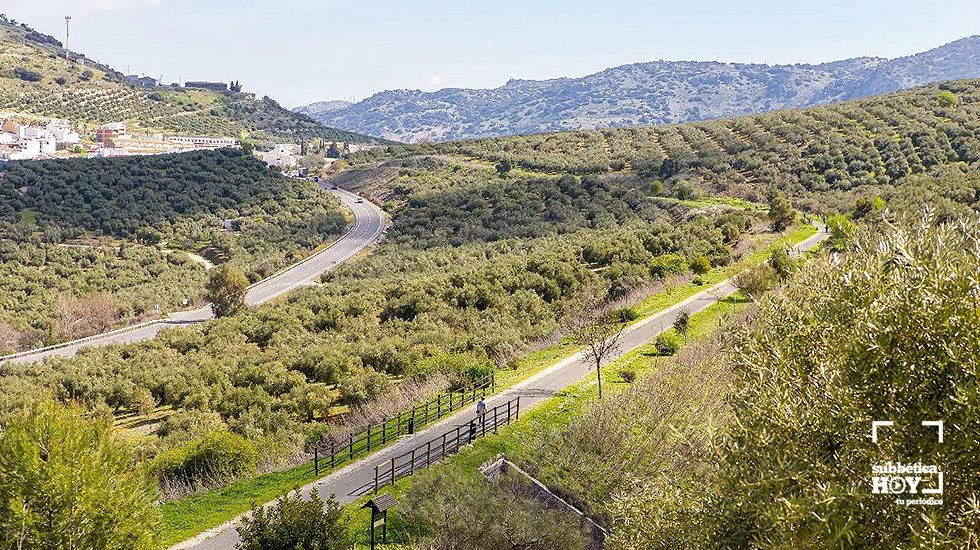 Vía Verde a su paso por la Subbética