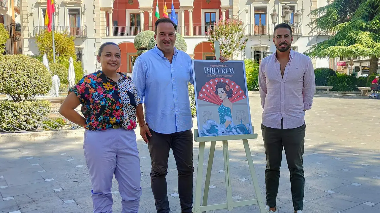 Presentación del cartel feria priego