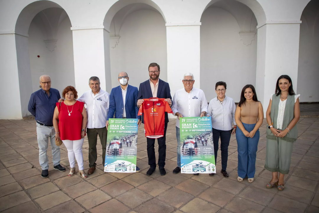 Un momento de la presentación de esta IV Challenge Ciclista La Subbética en la Diputación Provincial 