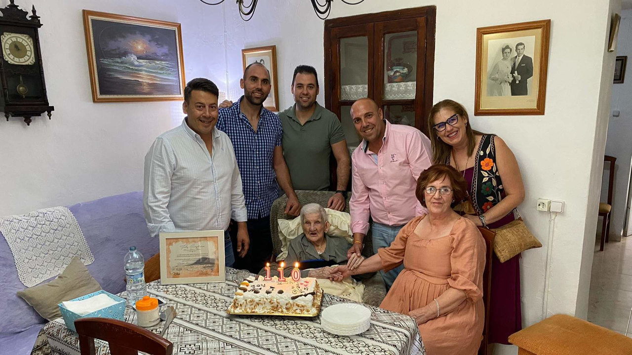 Carmen Rute 110 años