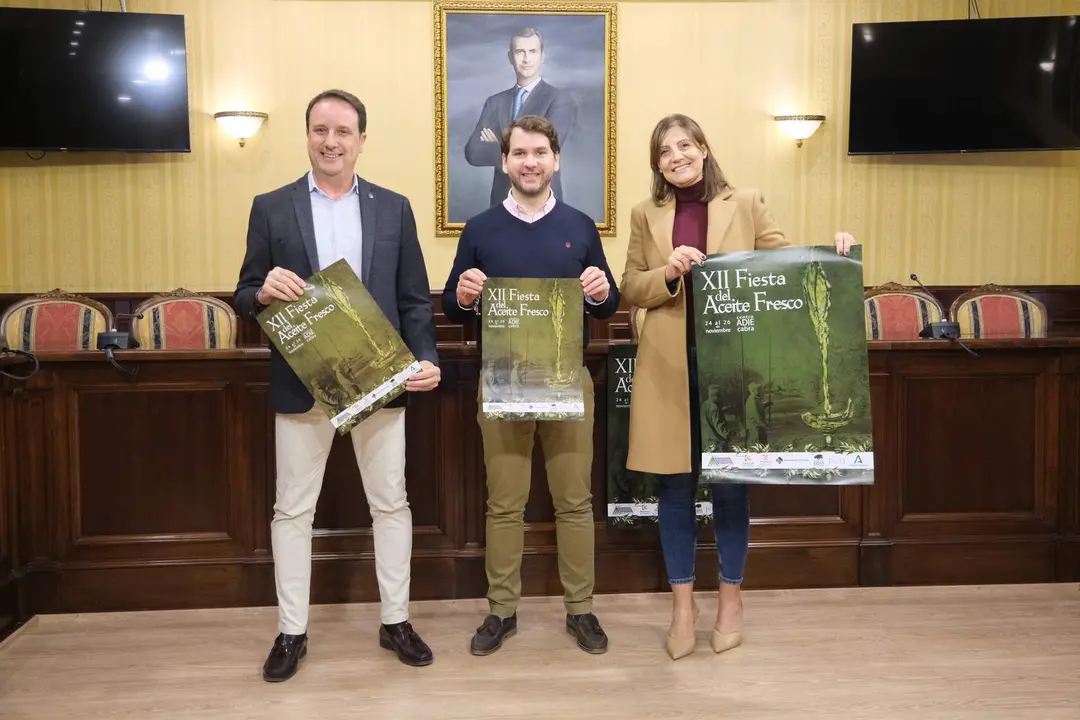 Presentación de la XII Fiesta del Aceite Fresco de Cabra