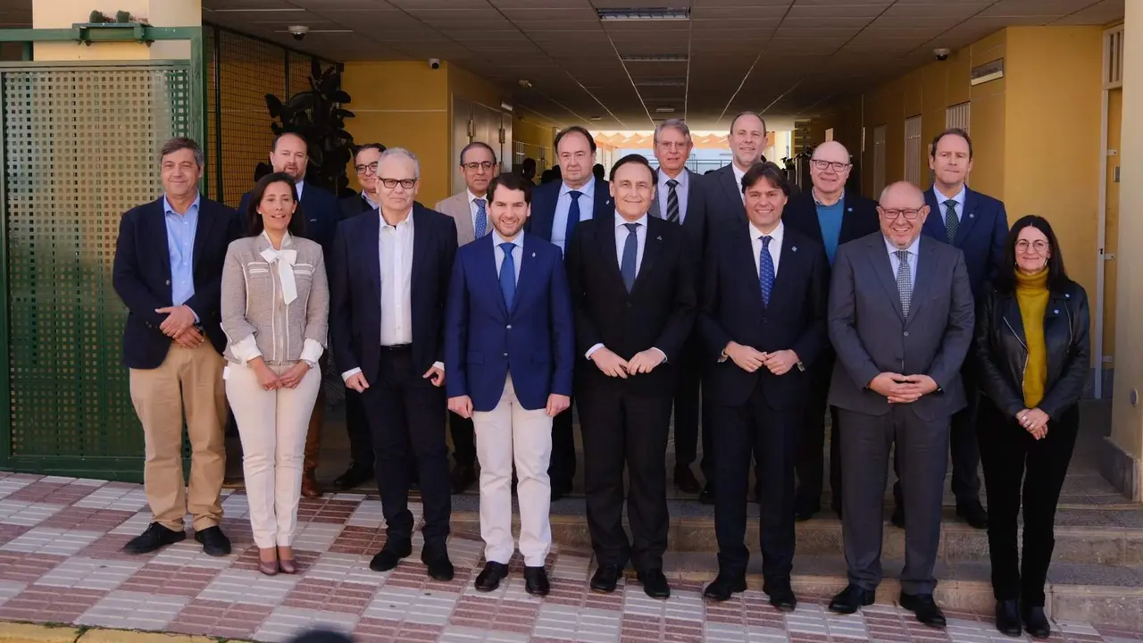 Encuentro rectores universidades andaluzas en Cabra