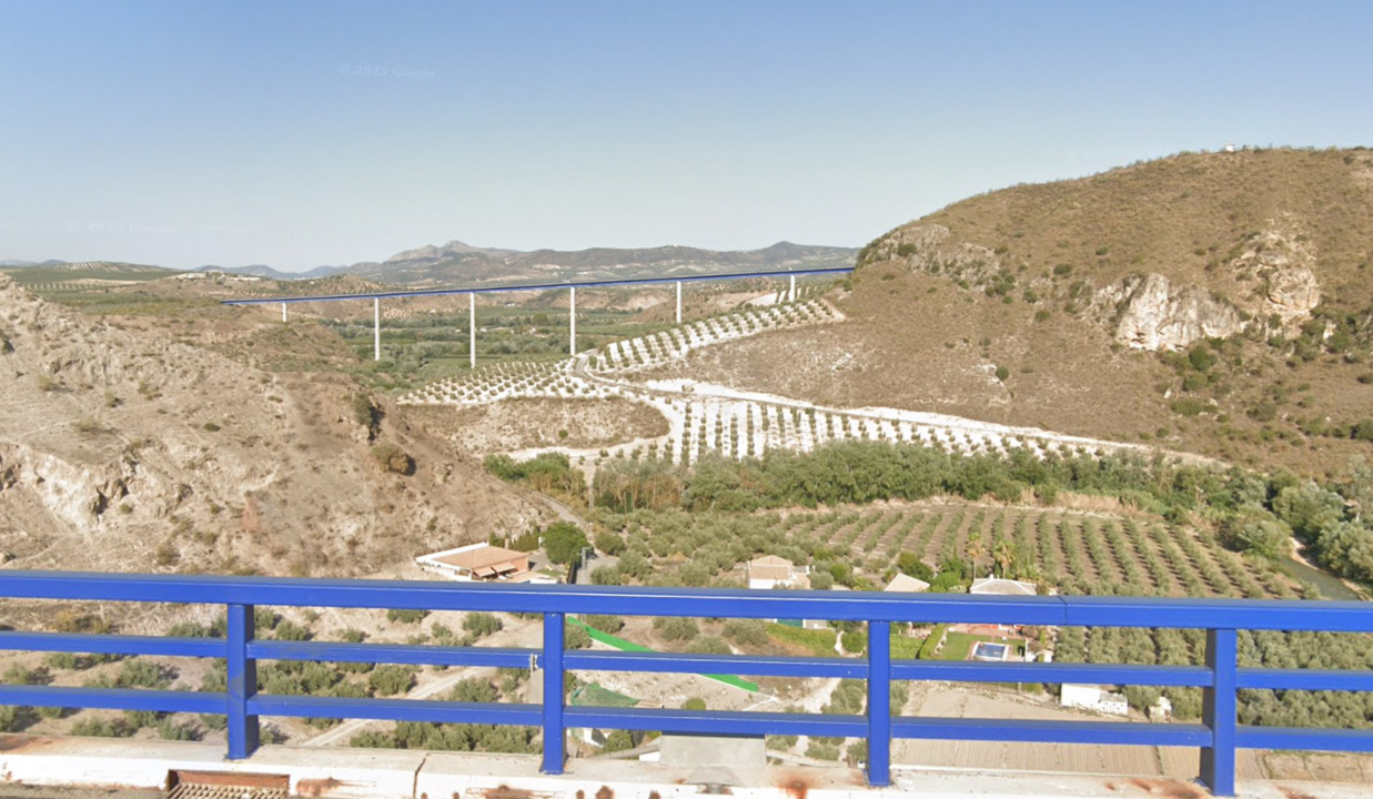 Viaducto Río Genil autovía A-45 Benamejí puente