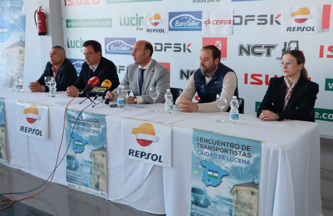 Presentación del Encuentro de Transportistas de Lucena