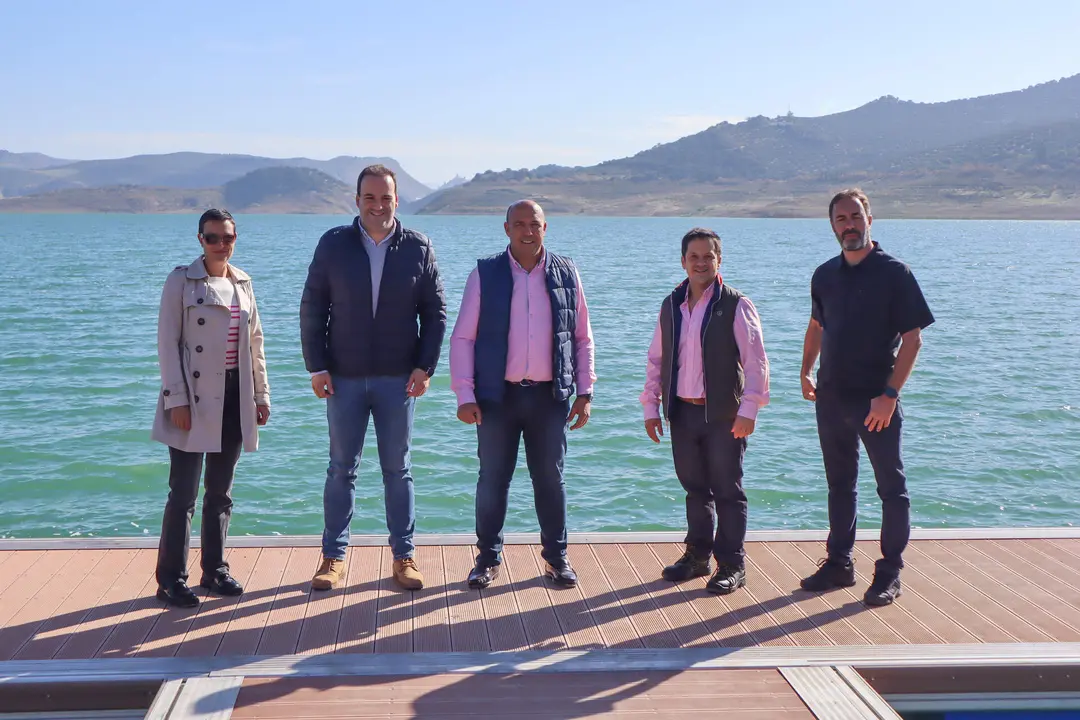 Presentación nuevo embarcadero y área recreativa mirador del Pantano de Iznájar en Rute-2