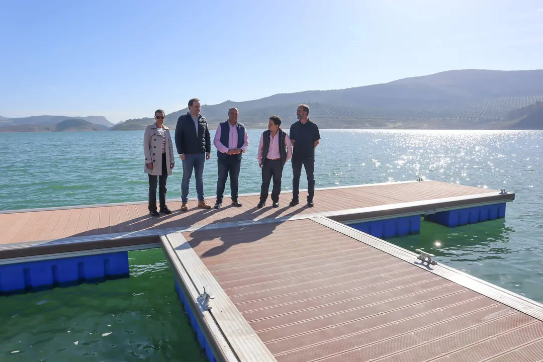 Presentación nuevo embarcadero y área recreativa mirador del Pantano de Iznájar en Rute-4