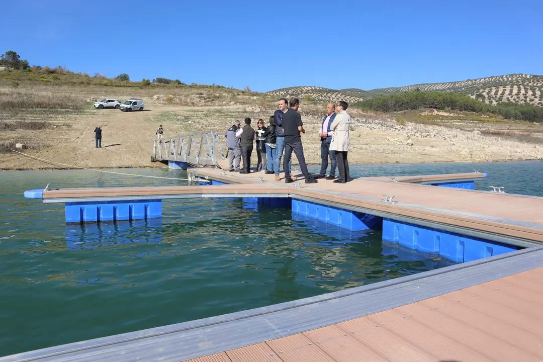 Presentación nuevo embarcadero y área recreativa mirador del Pantano de Iznájar en Rute-6