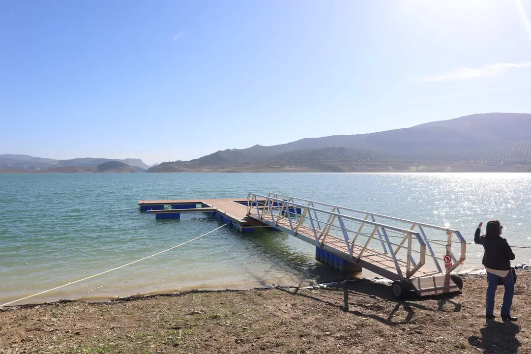 Presentación nuevo embarcadero y área recreativa mirador del Pantano de Iznájar en Rute-9