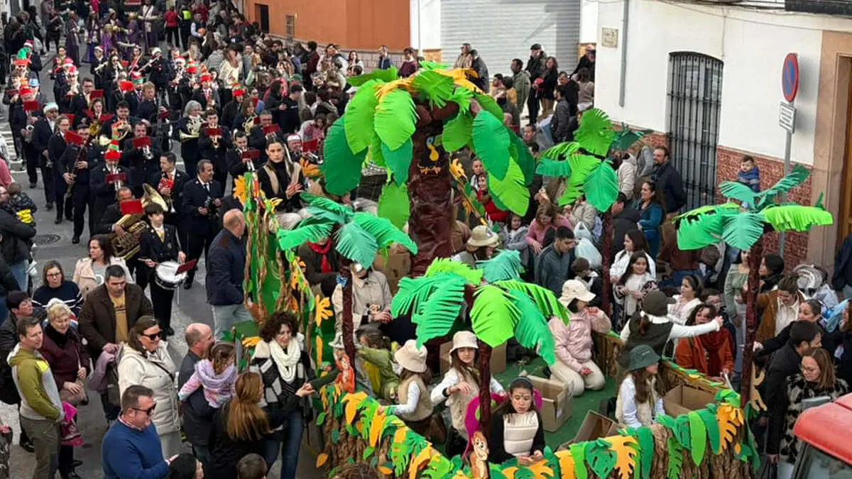 Cabalgata de Reyes Magos en Rute 4