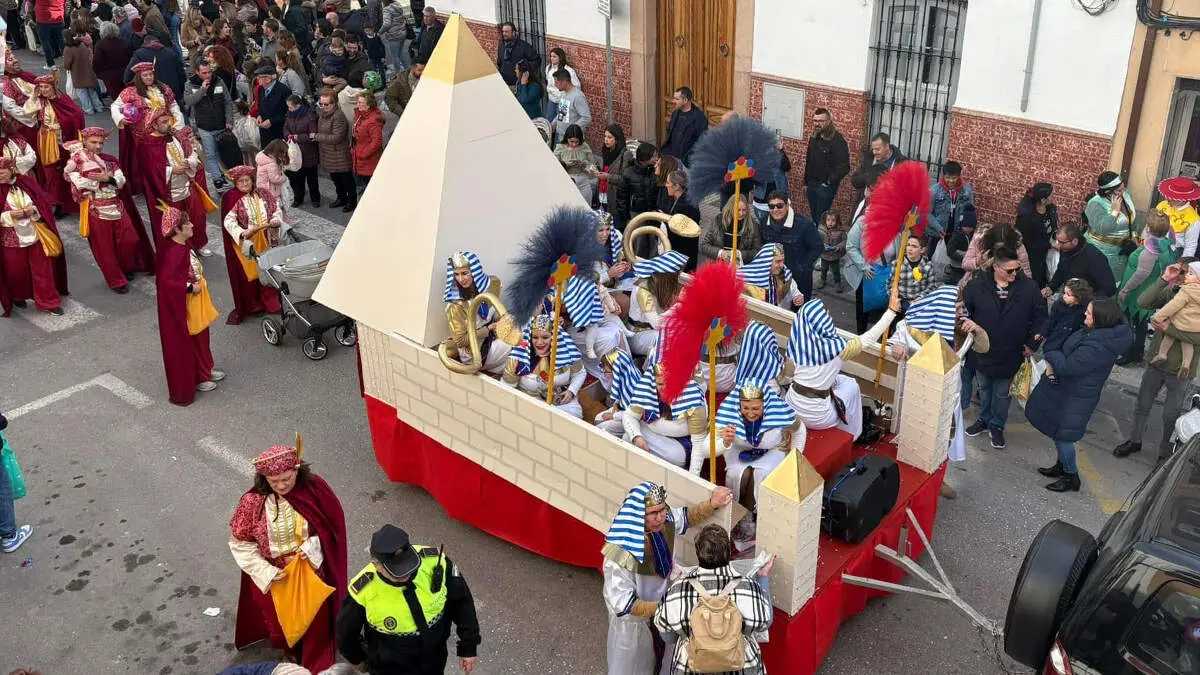Cabalgata de Reyes Magos en Rute 5
