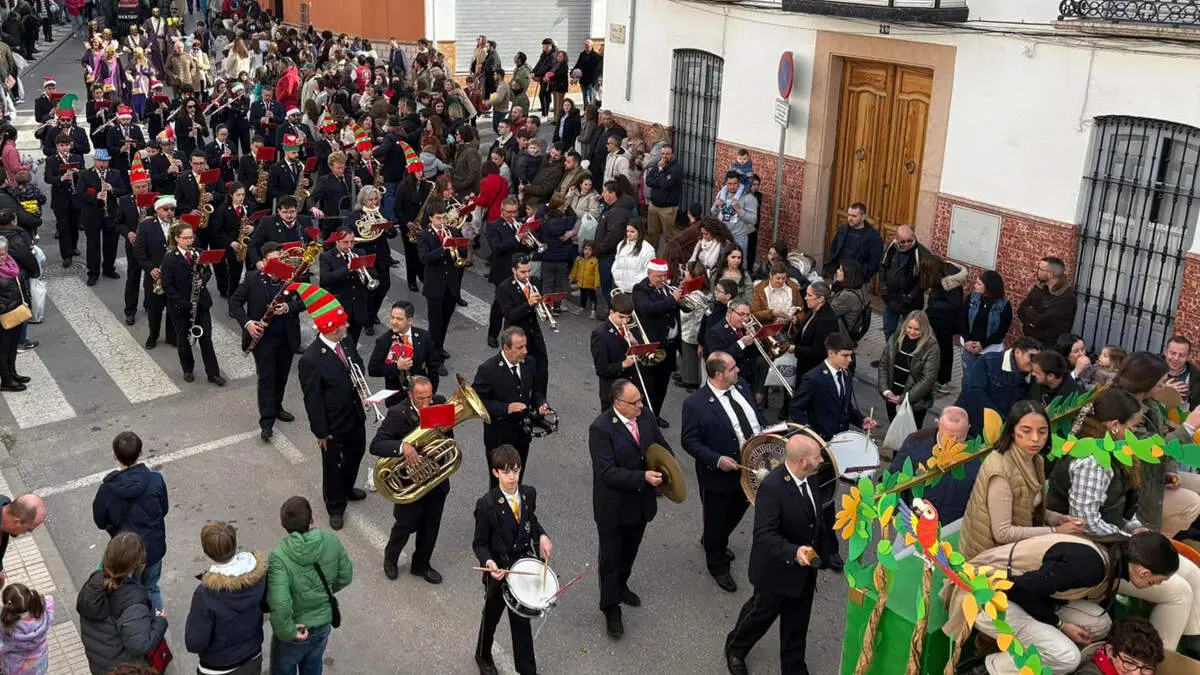Cabalgata de Reyes Magos en Rute 10