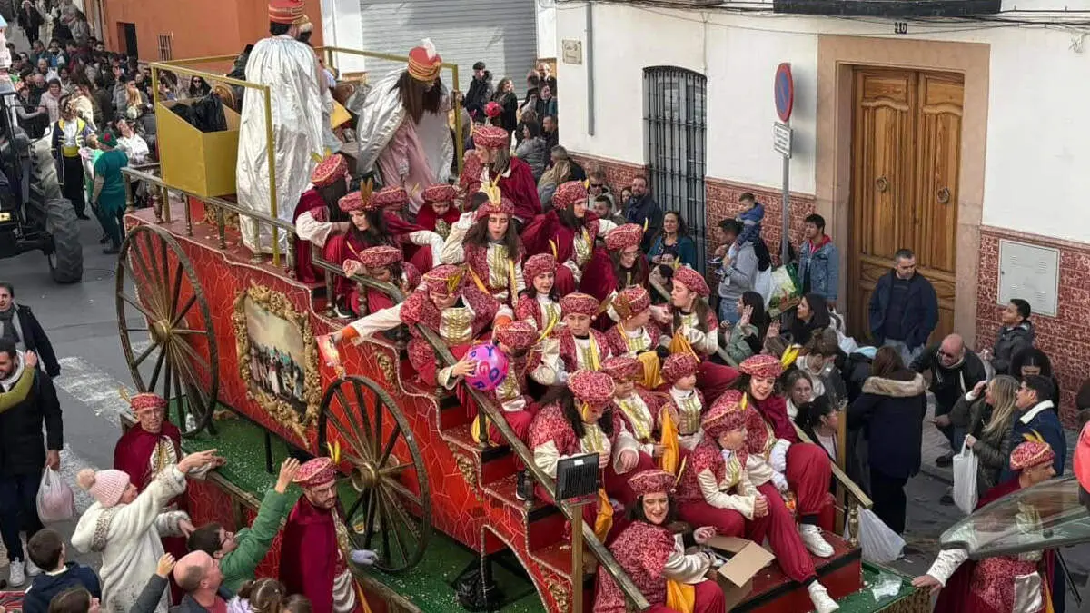 Cabalgata de Reyes Magos en Rute 6