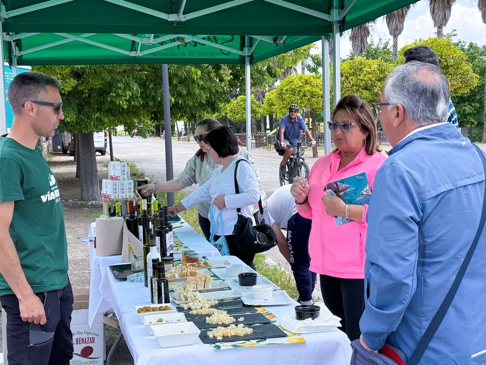 Actividad Vía Verde del Aceite en antigua estación de Lucena-17
