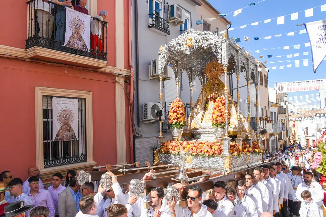 Procesión de la Virgen de la Cabeza Coronada de Rute-10
