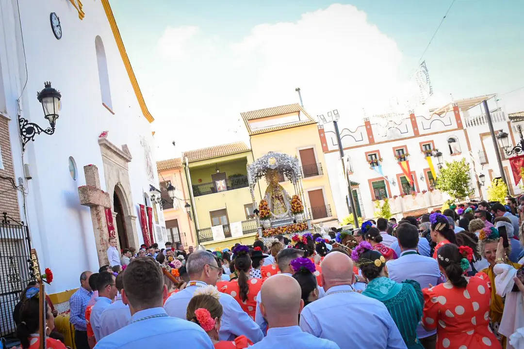 Procesión de la Virgen de la Cabeza Coronada de Rute-11