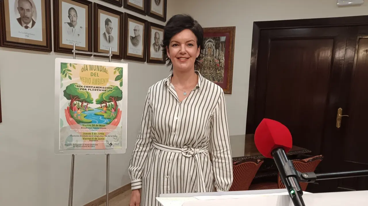 Mar&iacute;a Jos&eacute; Romero, responsable de Medio Ambiente del Ayuntamiento de Cabra
