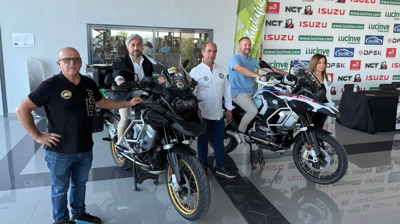 Uno de los instantes durante la presentaci&oacute;n de la 11&ordm; edici&oacute;n de la ruta Rider Andaluc&iacute;a