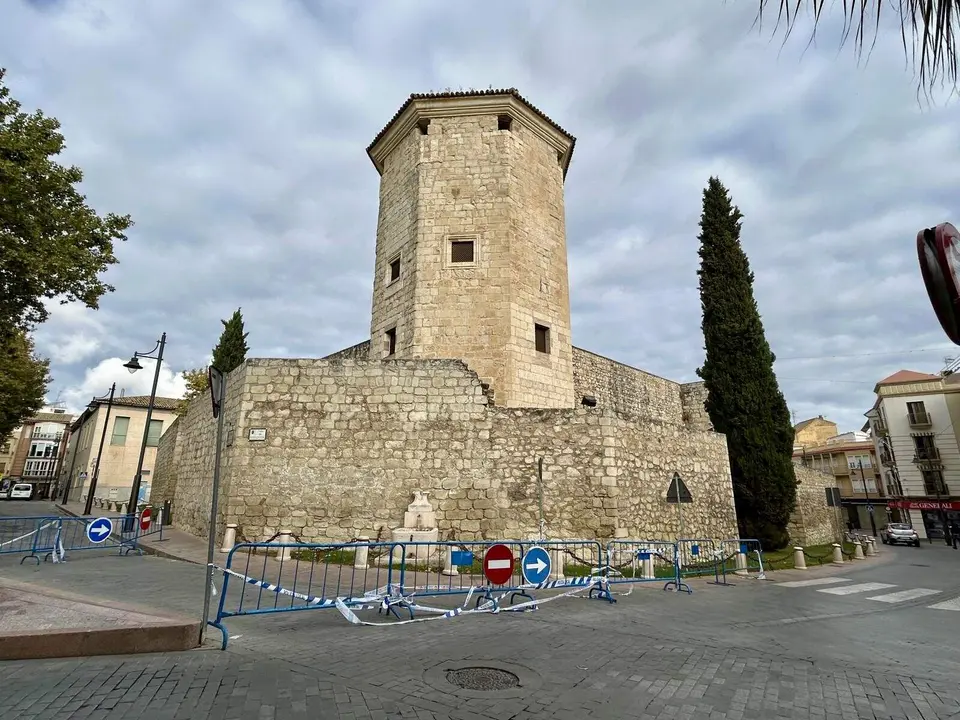 Una imagen del Castillo del Moral en la ma&ntilde;ana de ayer.