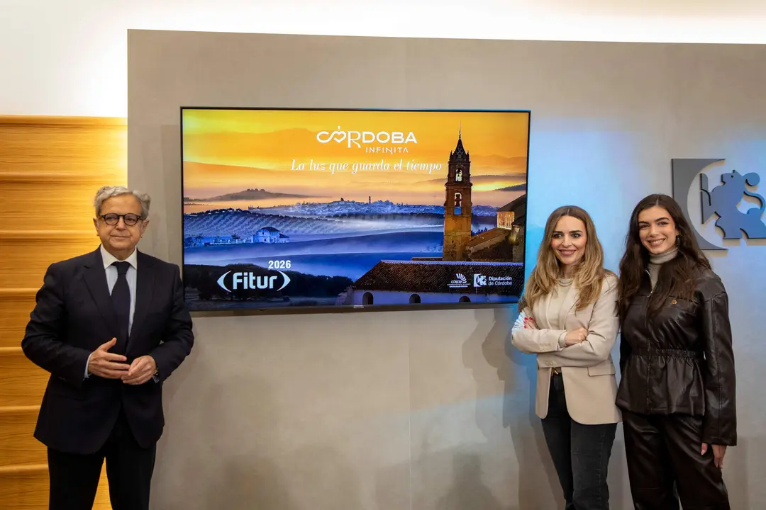 Un instante durante la presentación para FITUR 2026.