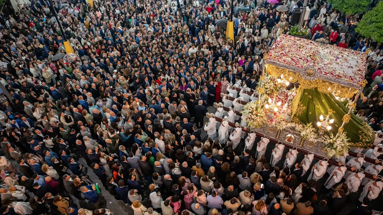 Solemne Procesi&oacute;n de las Fiestas Aracelitanas de Lucena. Archivo.
