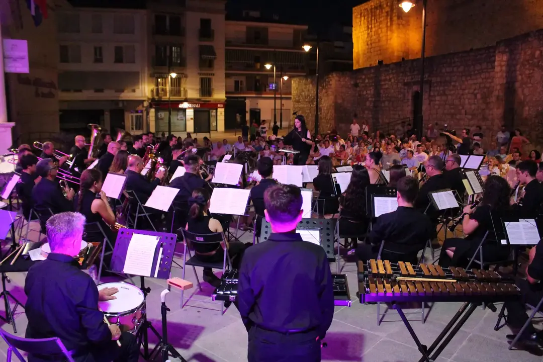 Una imagen de archivo de la Banda de M&uacute;sica de Lucena