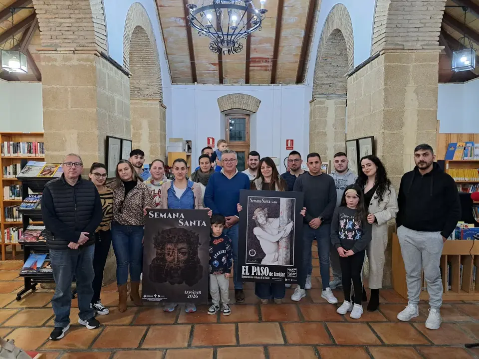 Presentación del cartel de Semana Santa y El Paso de Iznájar 2026.