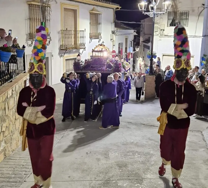 Procesión El Santo Sepulcro, Viernes Santo en Iznájar1