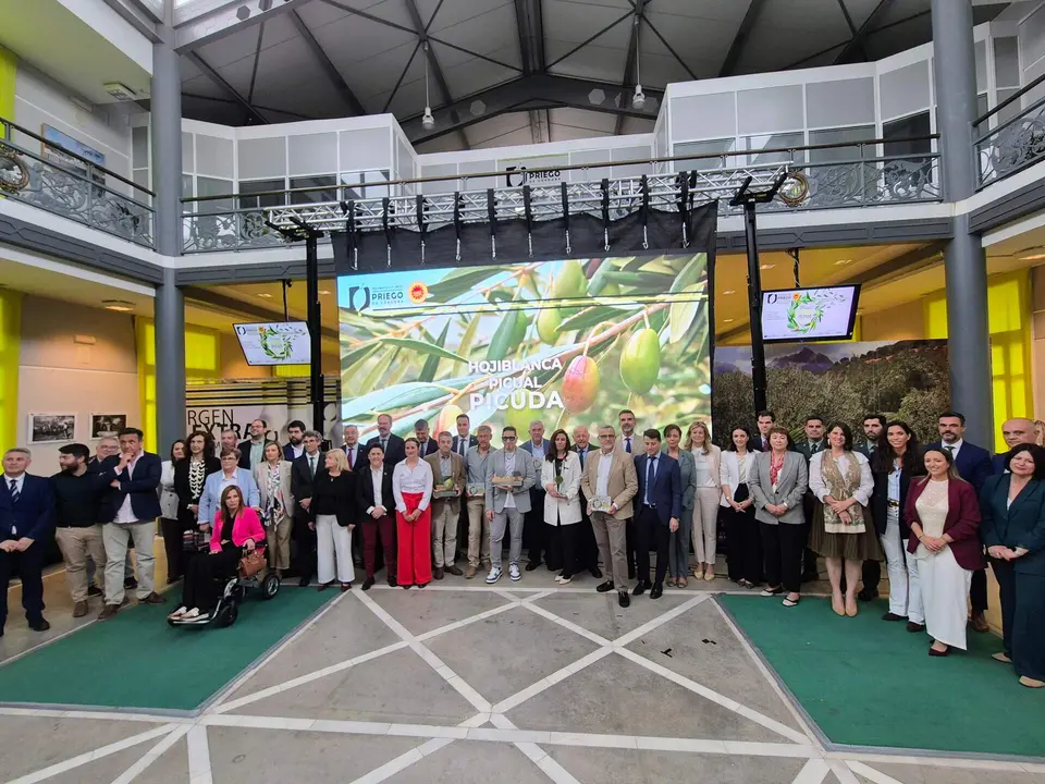 Premiados, representantes pol&iacute;ticos y asistentes, posan en foto de familia tras la celebraci&oacute;n de esta XXIX edici&oacute;n.