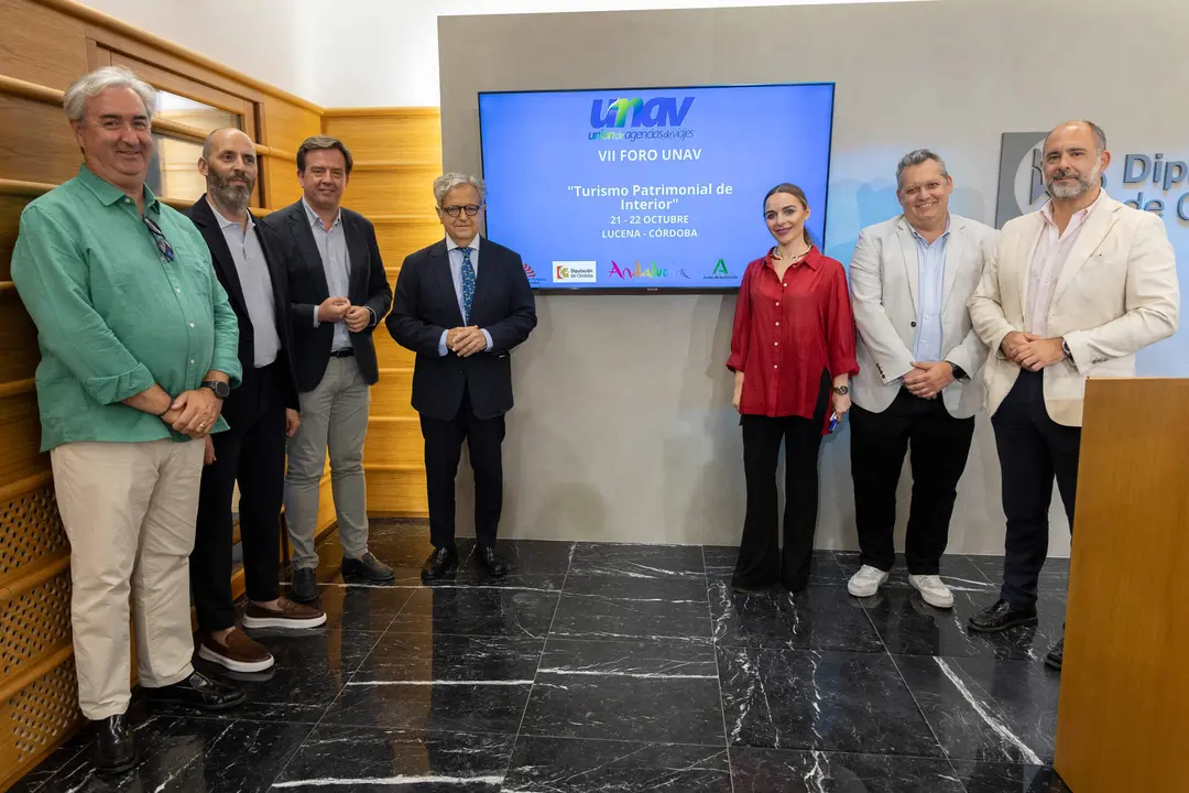 Presentación del foro nacional de turismo en la sede de la Diputaci&oacute;n de C&oacute;rdoba.